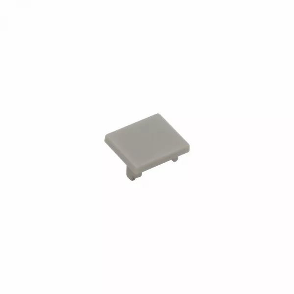 End cap plastic tile profile termination